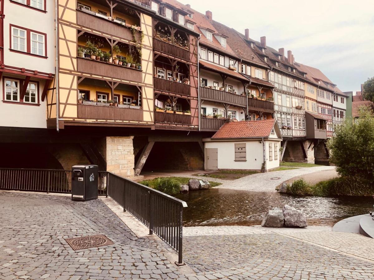 Ferienwohnungen Mey Haus Zum Rosenstock Erfurt Exterior photo